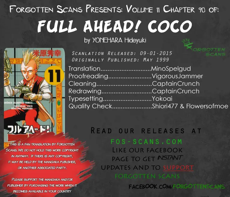 Full Ahead! Coco capítulo 91, página 2