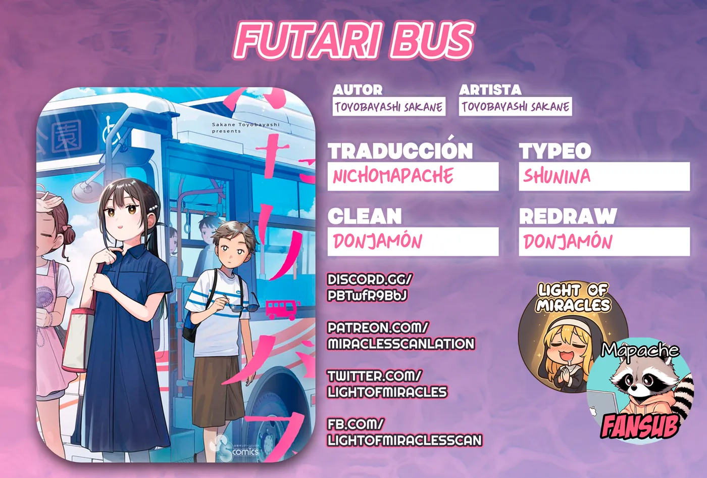 Futari Bus capítulo 39, página 1
