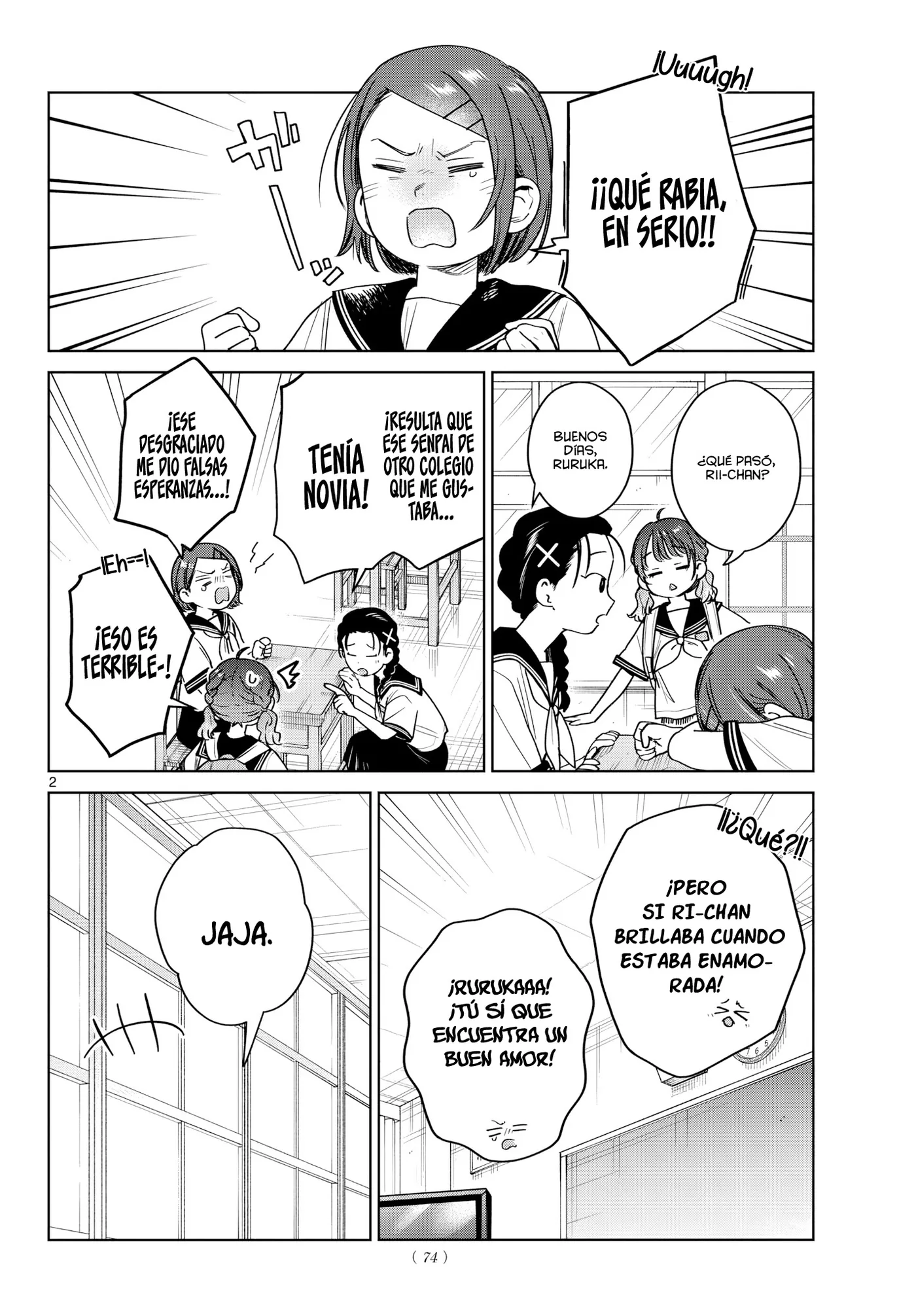 Futari Bus capítulo 39, página 4