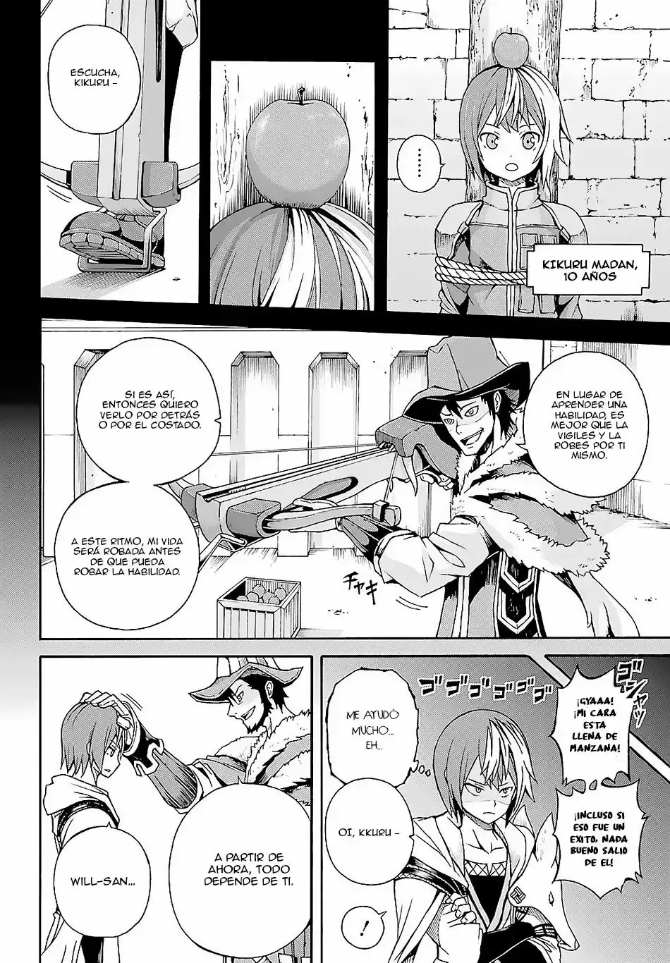 Futoku no Guild capítulo 3, página 4