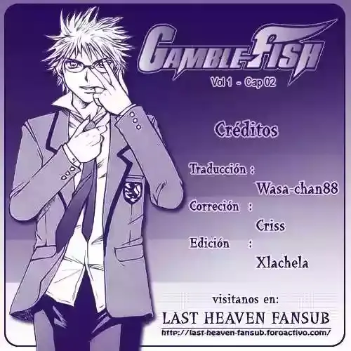 Gamble Fish capítulo 2, página 1
