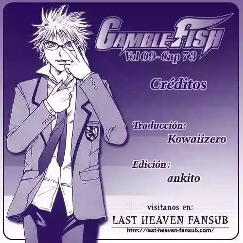 Gamble Fish capítulo 73, página 21