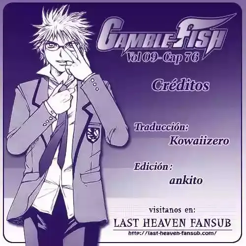 Gamble Fish capítulo 76, página 23