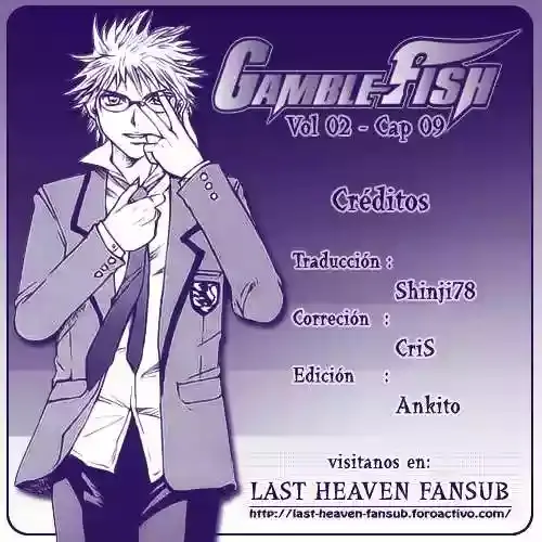 Gamble Fish capítulo 9, página 1