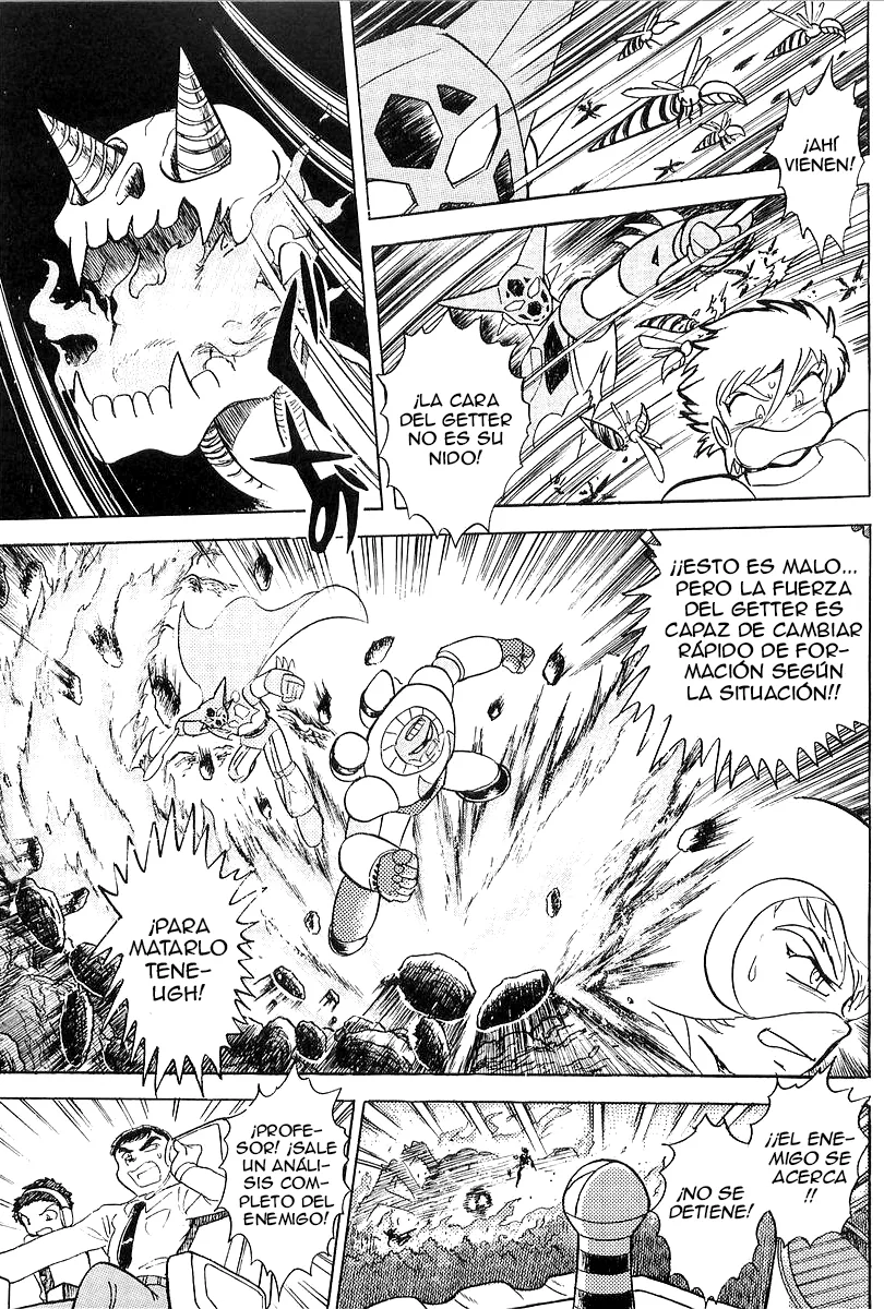 Getter Robo Daikessen! Comic capítulo 1, página 34