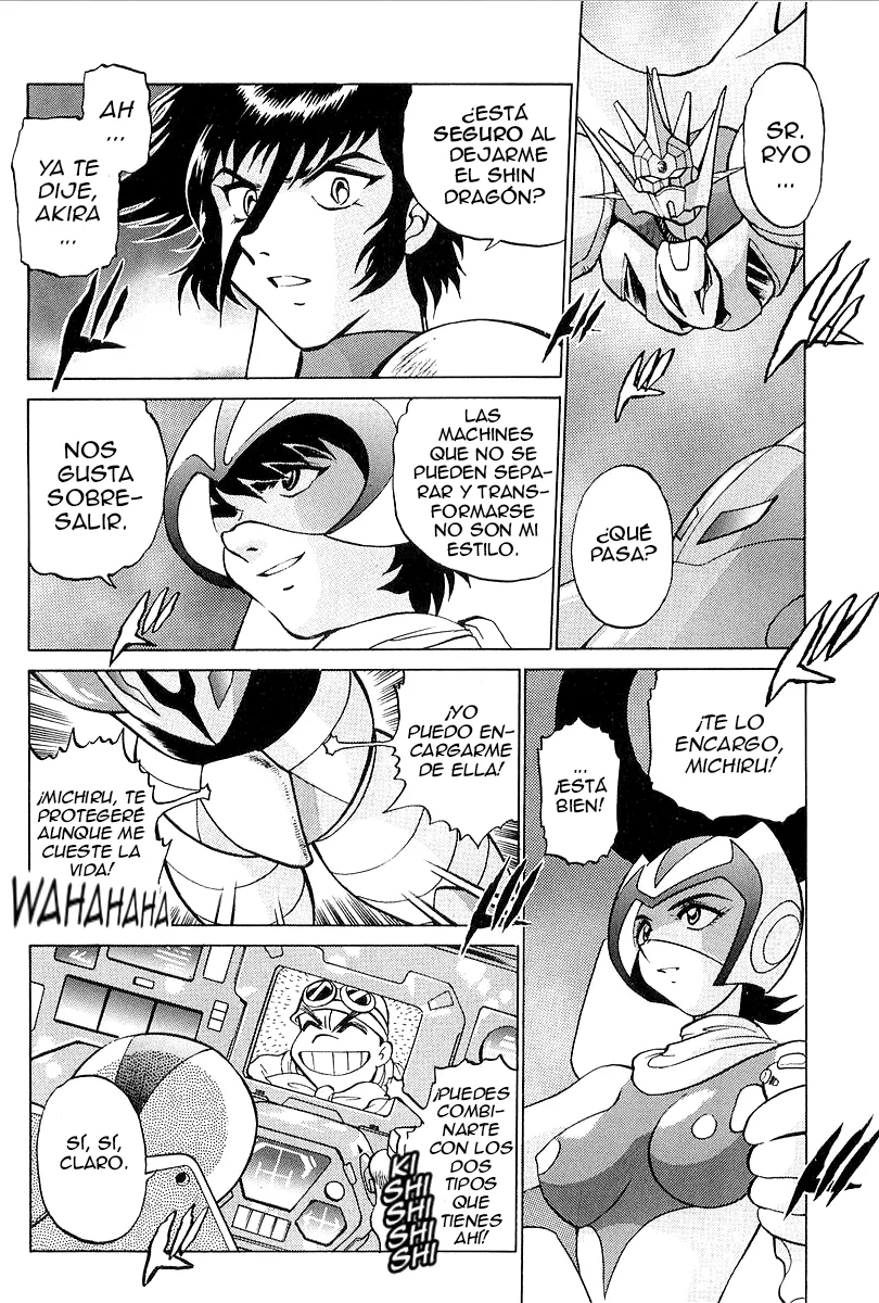 Getter Robo Daikessen! Comic capítulo 2, página 5