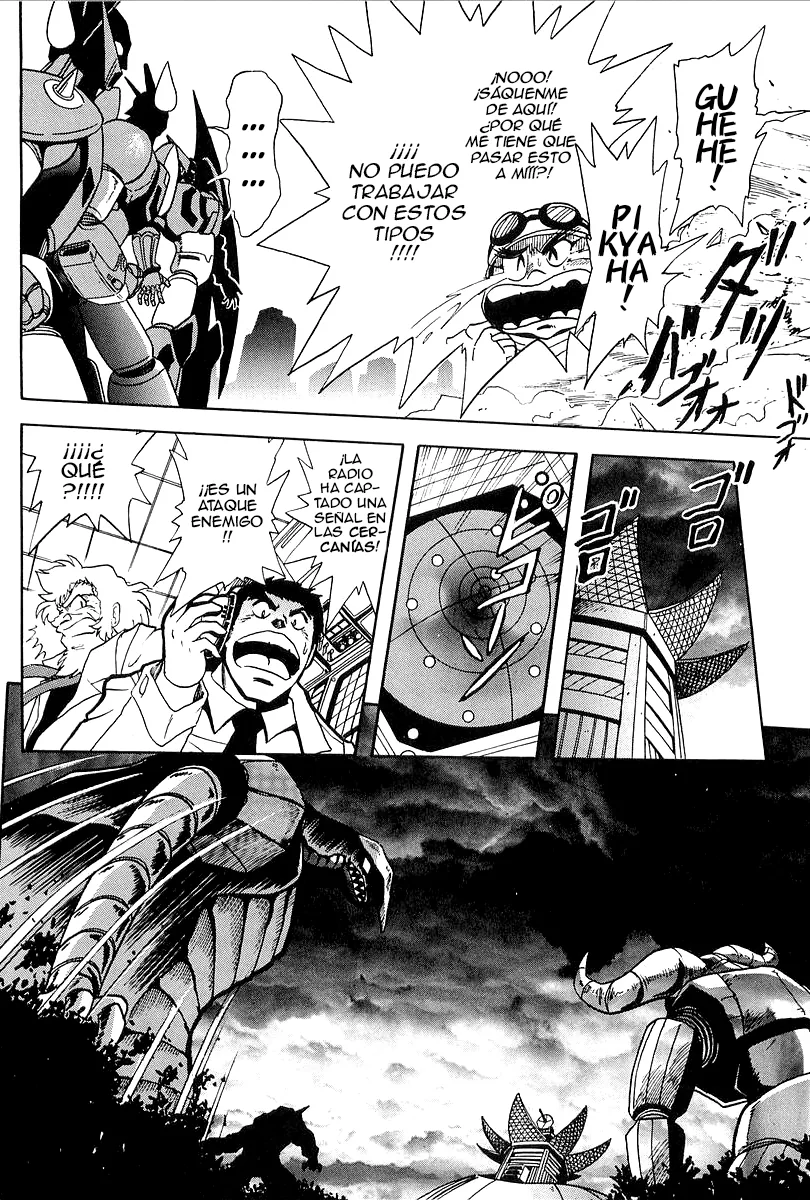 Getter Robo Daikessen! Comic capítulo 8, página 8