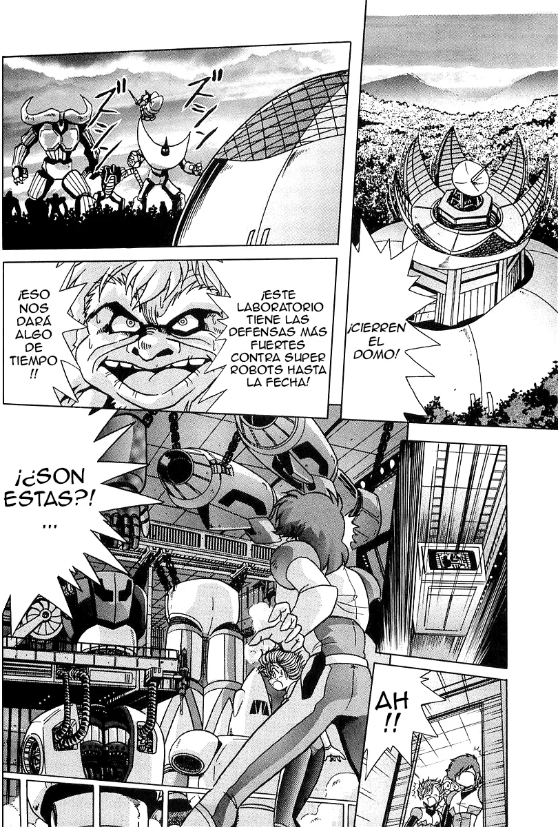 Getter Robo Daikessen! Comic capítulo 8, página 10