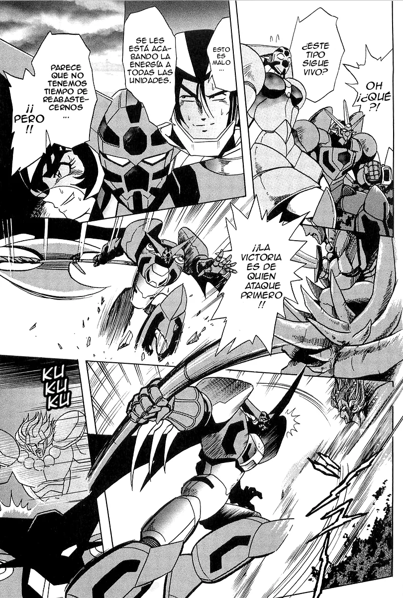 Getter Robo Daikessen! Comic capítulo 8, página 15