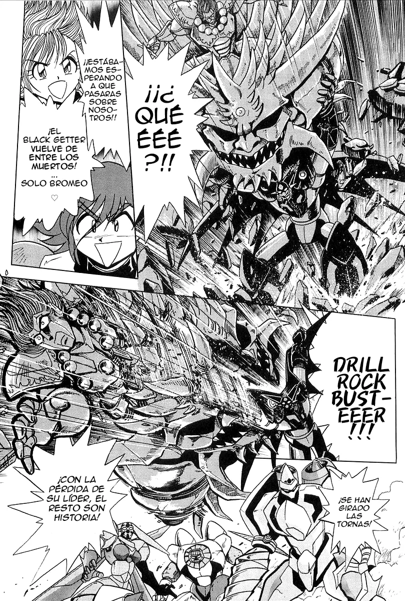 Getter Robo Daikessen! Comic capítulo 8, página 17