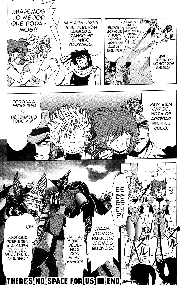Getter Robo Daikessen! Comic capítulo 8, página 20