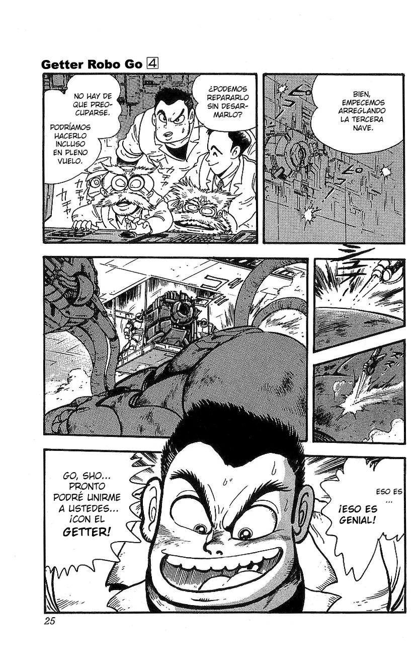 Getter Robo Go capítulo 13, página 18