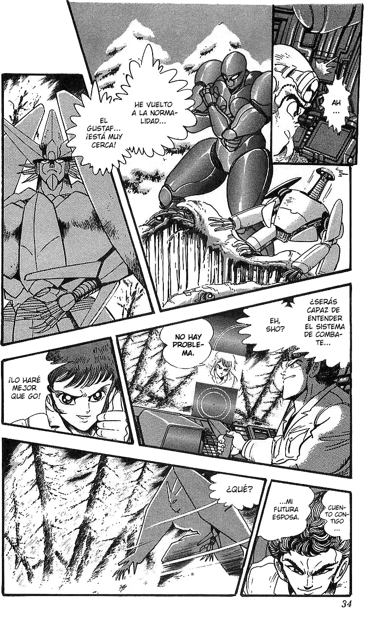 Getter Robo Go capítulo 13, página 27