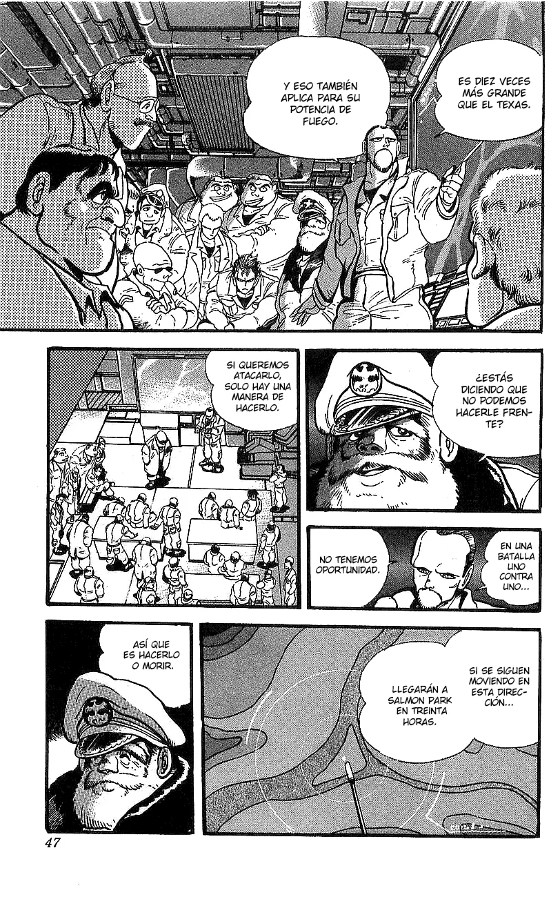 Getter Robo Go capítulo 13, página 40
