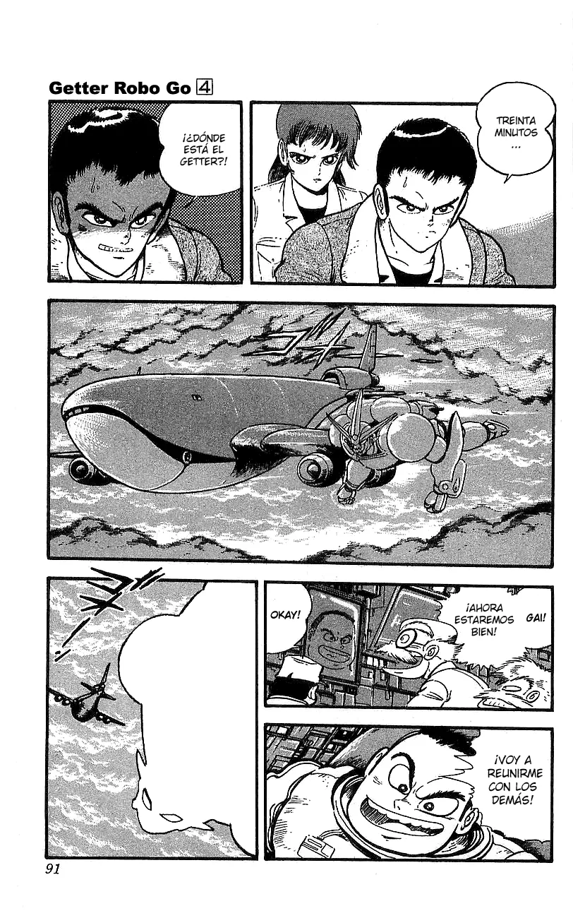 Getter Robo Go capítulo 14, página 34