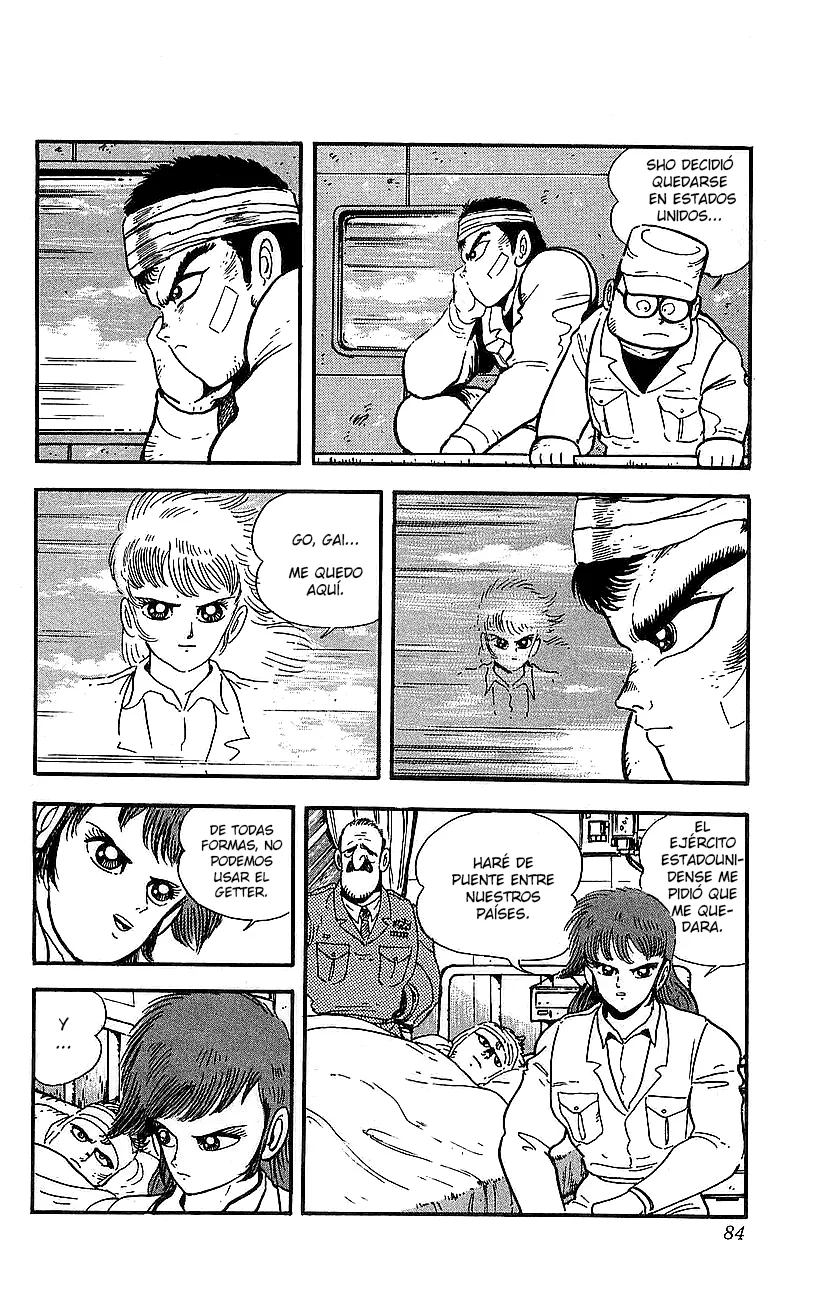 Getter Robo Go capítulo 18, página 5