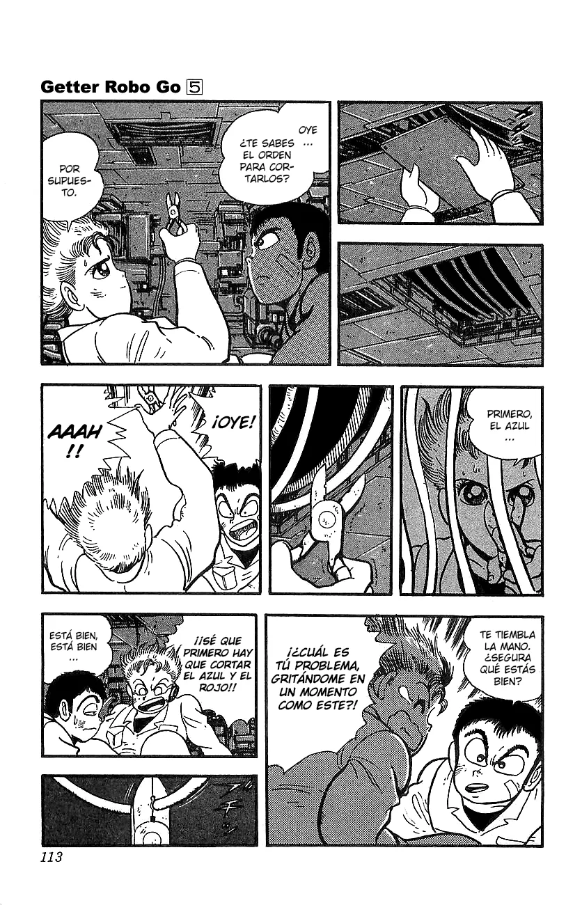 Getter Robo Go capítulo 18, página 34