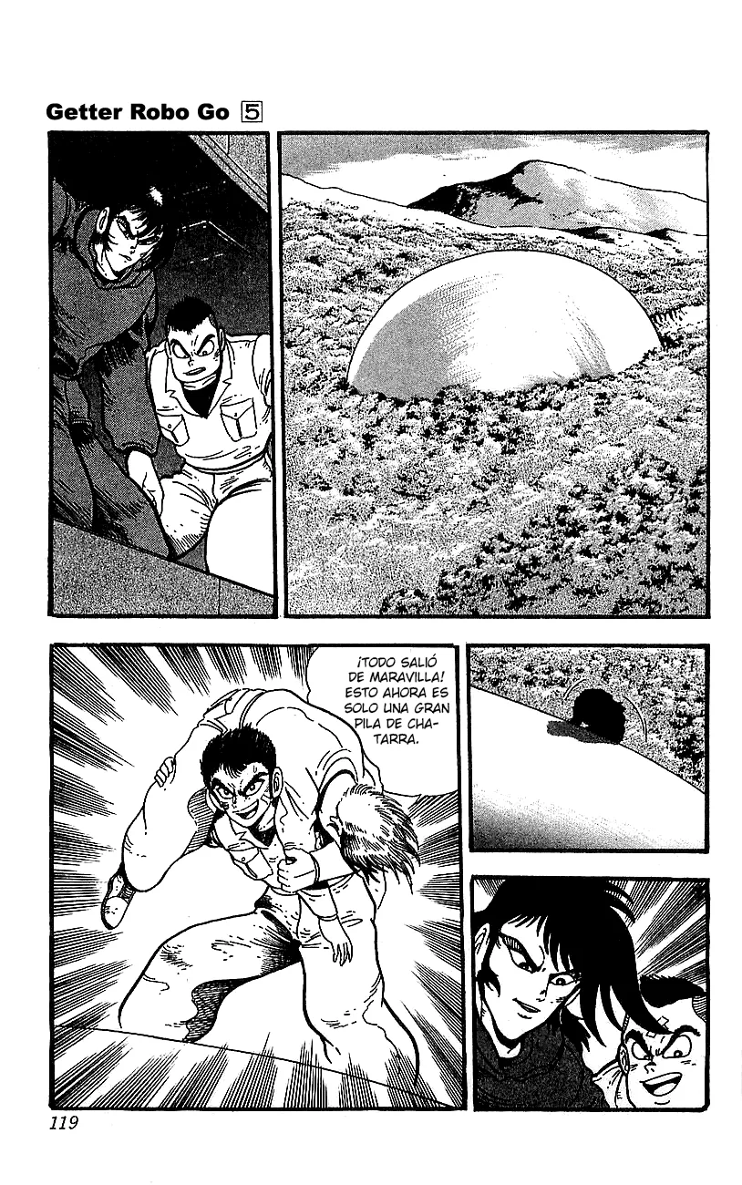 Getter Robo Go capítulo 18, página 40