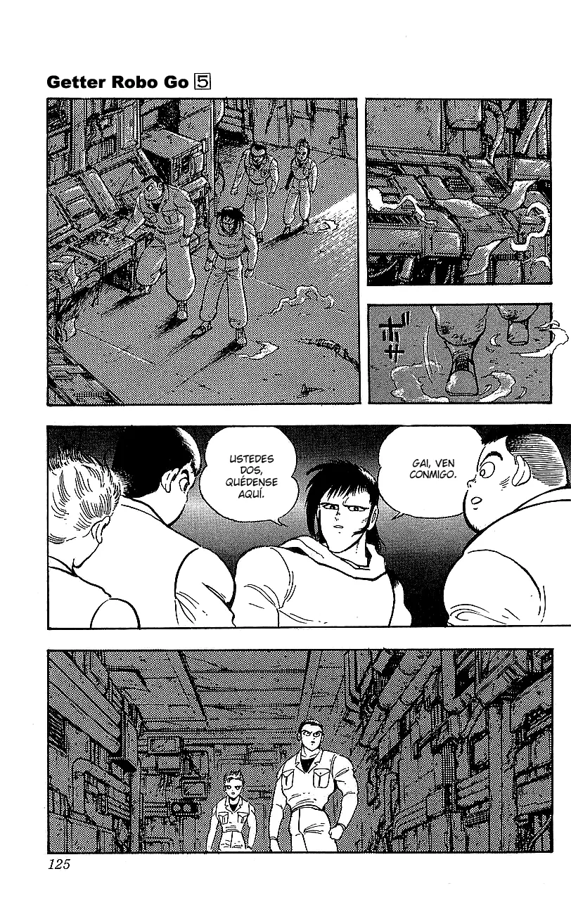 Getter Robo Go capítulo 19, página 5