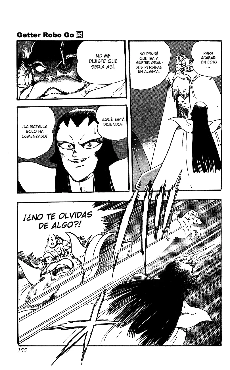 Getter Robo Go capítulo 19, página 34