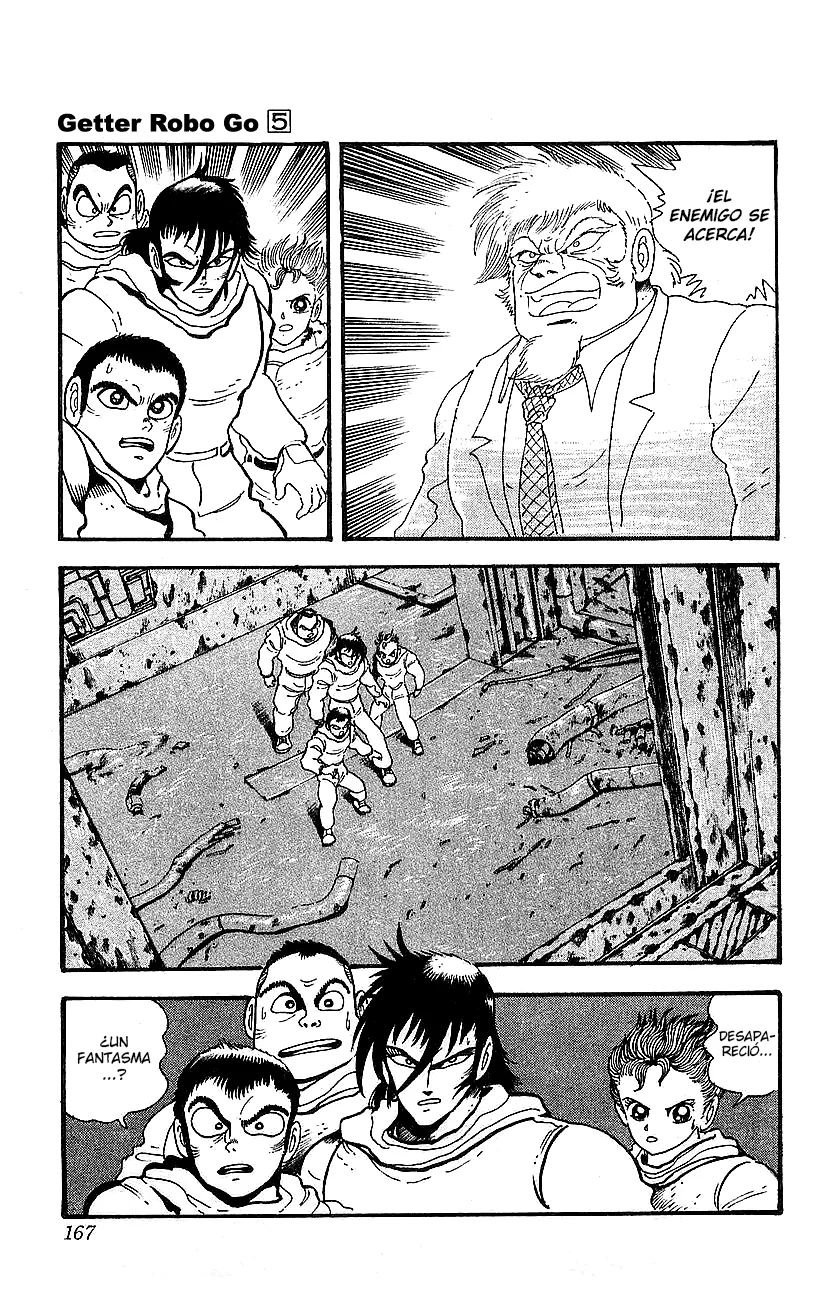 Getter Robo Go capítulo 19, página 45