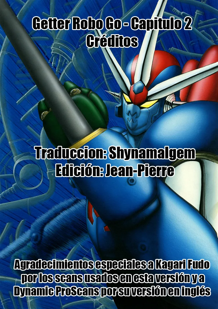 Getter Robo Go capítulo 2, página 40