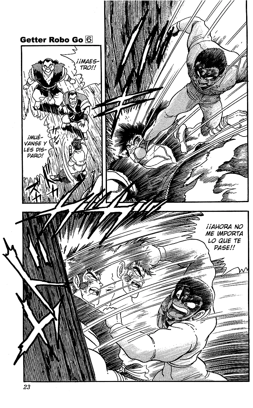 Getter Robo Go capítulo 21, página 17