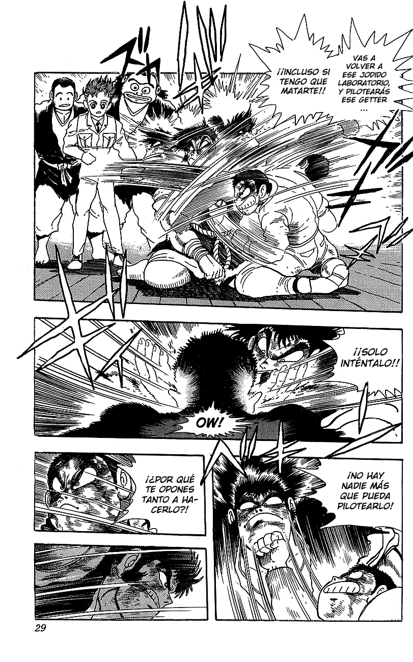 Getter Robo Go capítulo 21, página 23