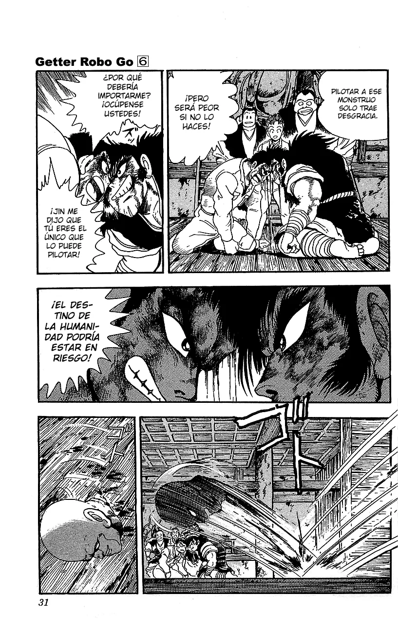 Getter Robo Go capítulo 21, página 25