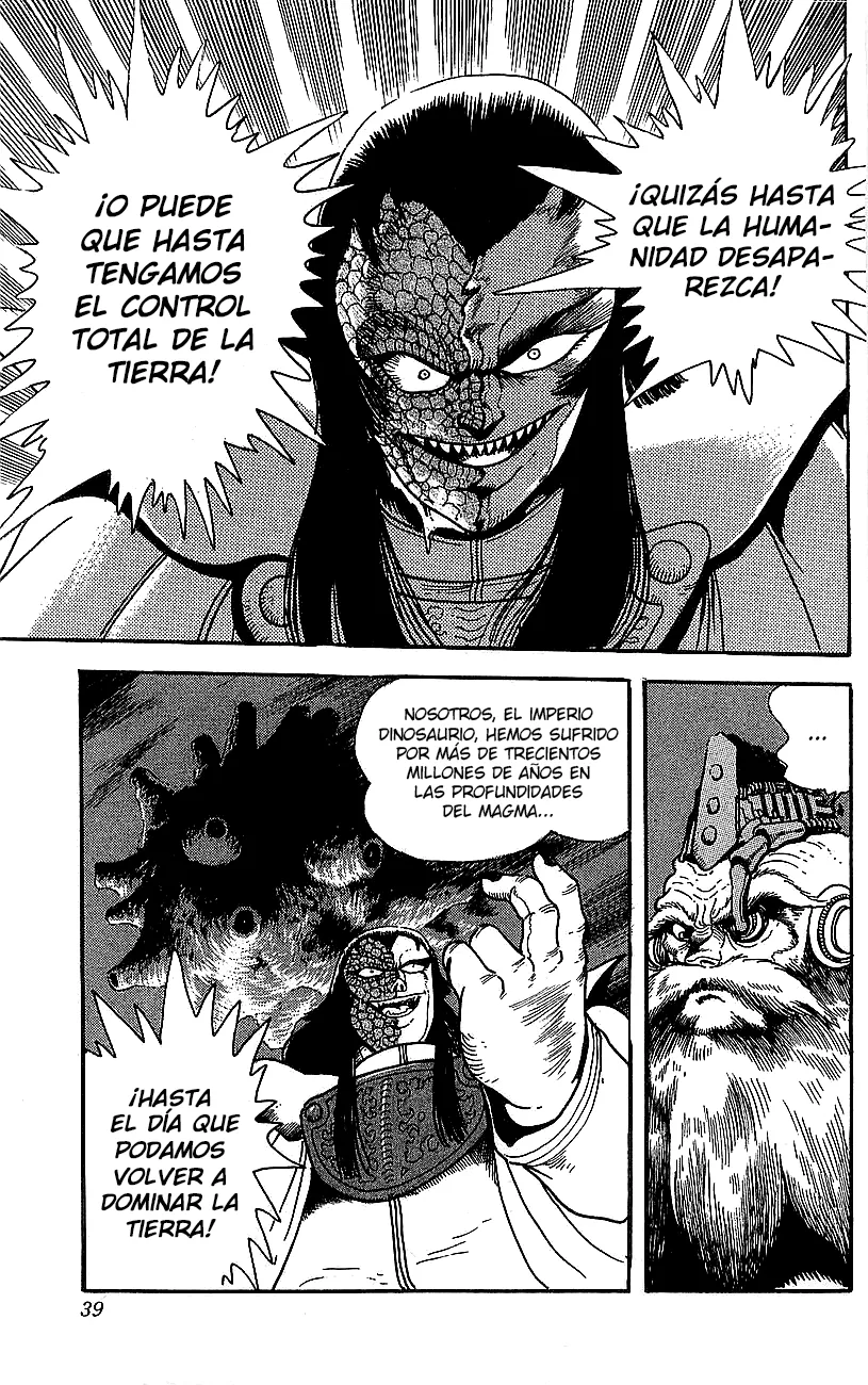 Getter Robo Go capítulo 21, página 33