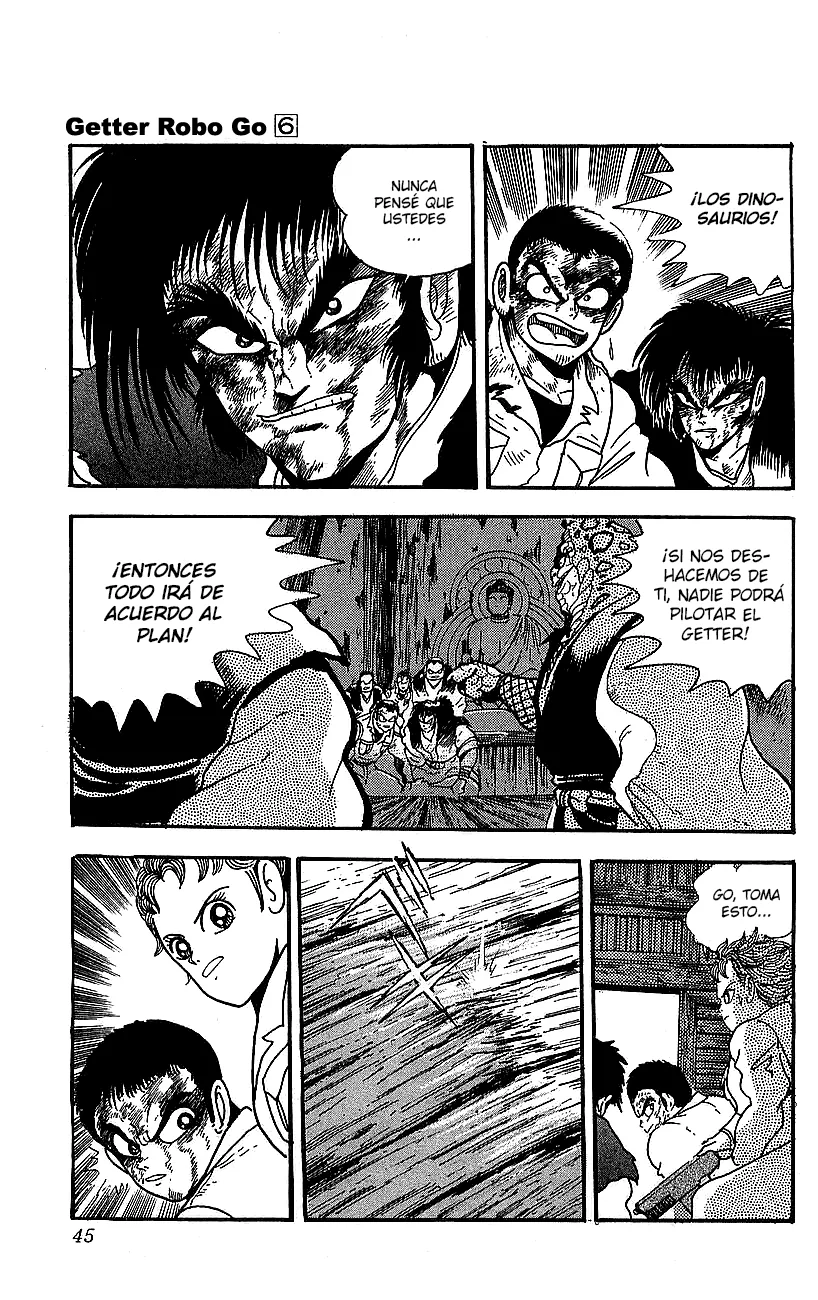 Getter Robo Go capítulo 21, página 39