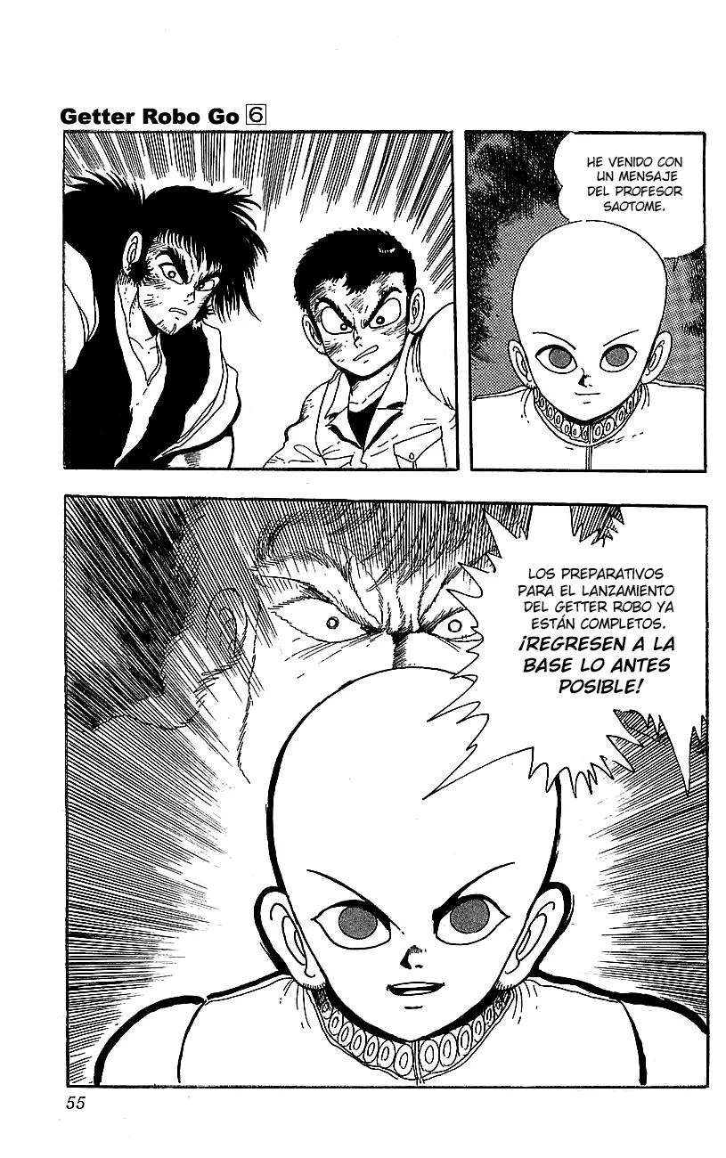 Getter Robo Go capítulo 21, página 49