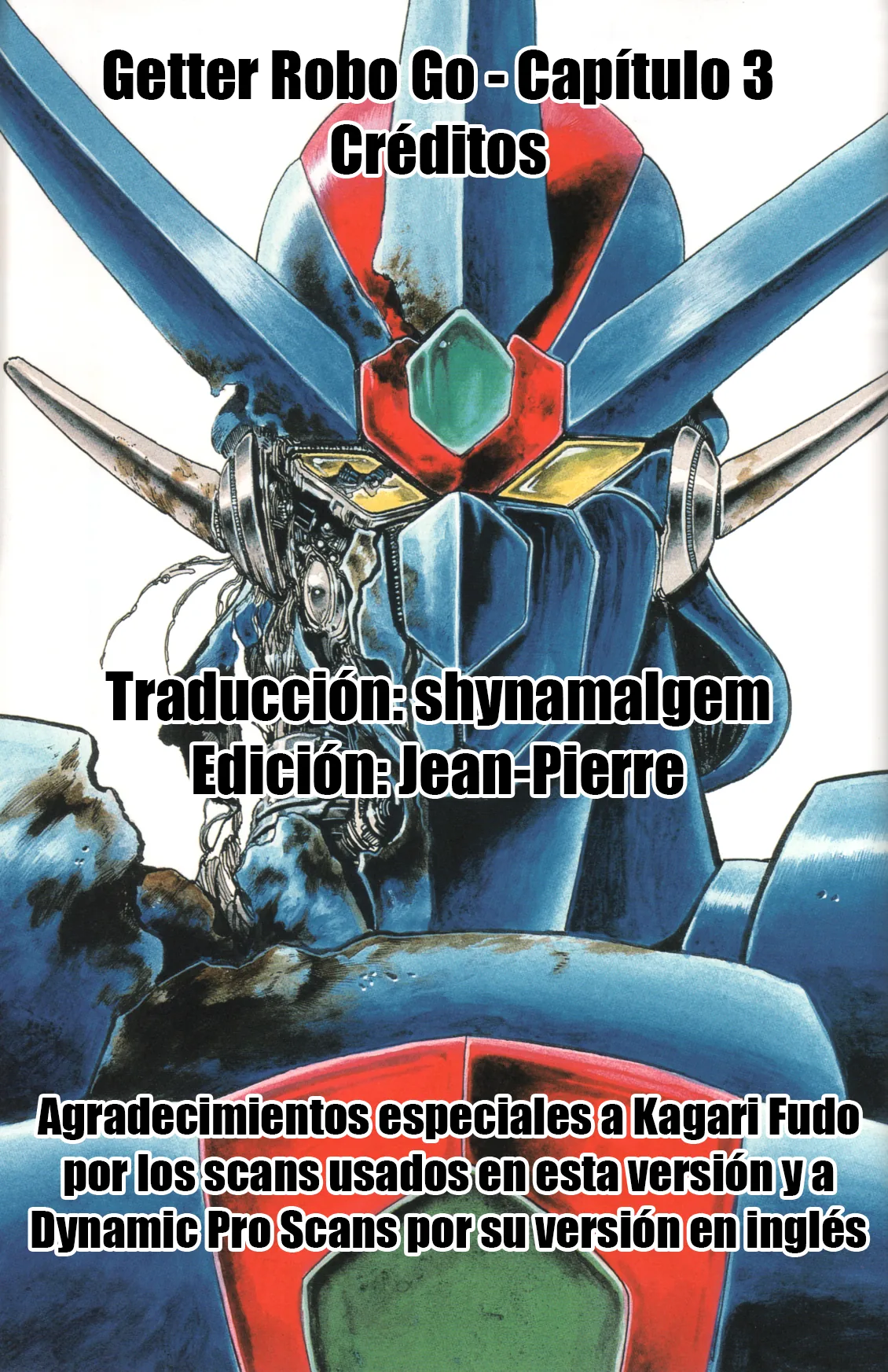 Getter Robo Go capítulo 3, página 47