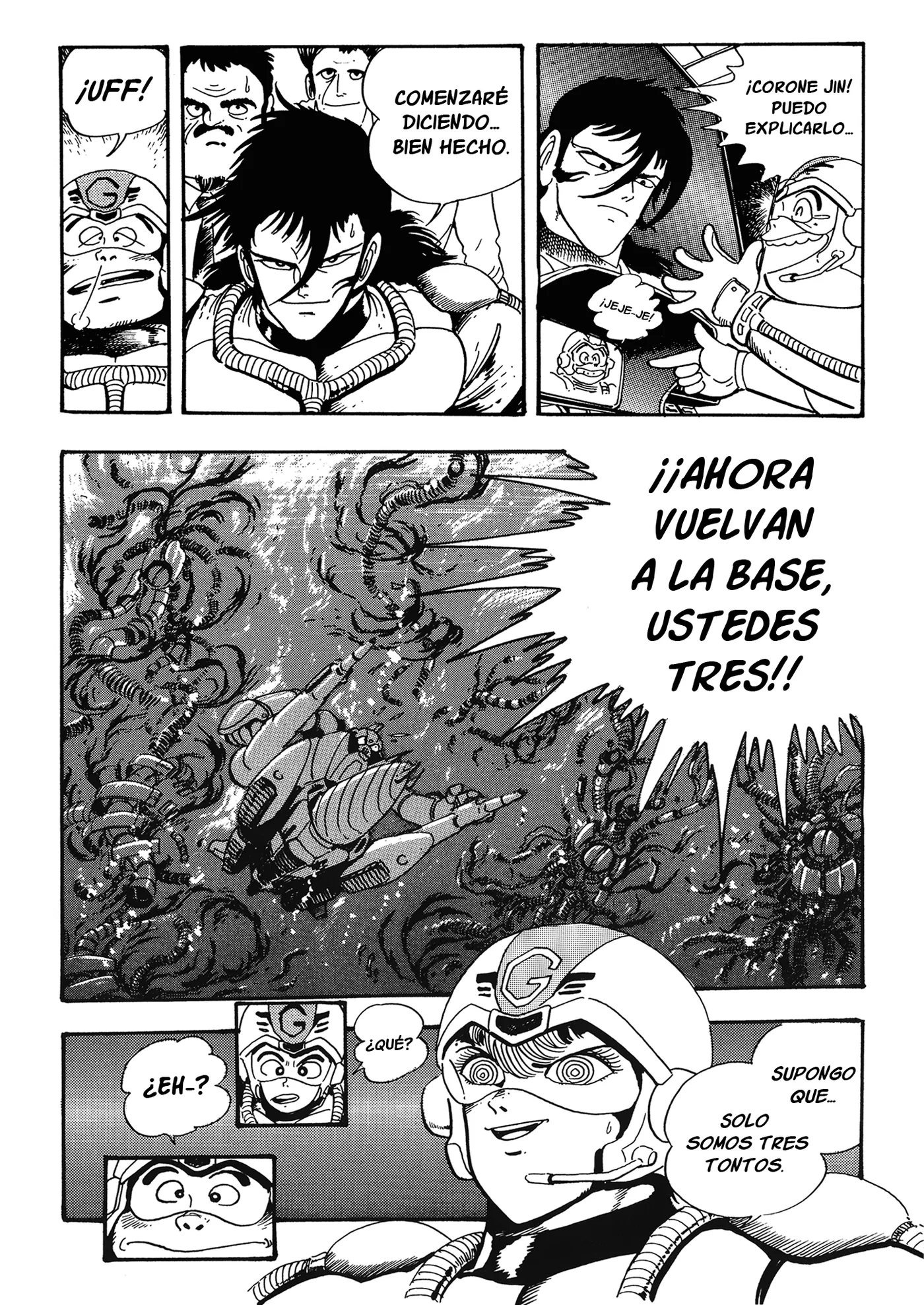 Getter Robo Go capítulo 4, página 47