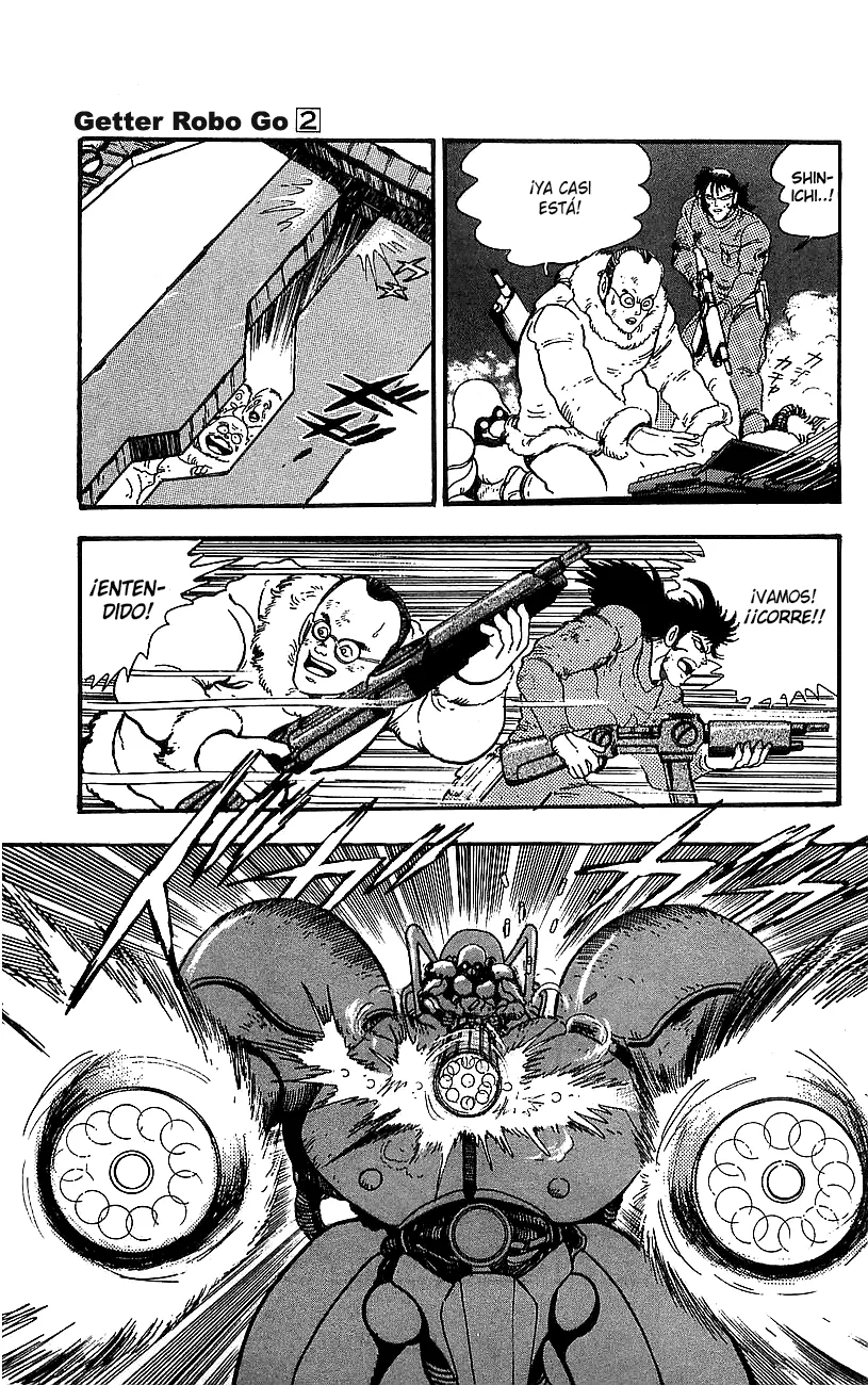 Getter Robo Go capítulo 5, página 32