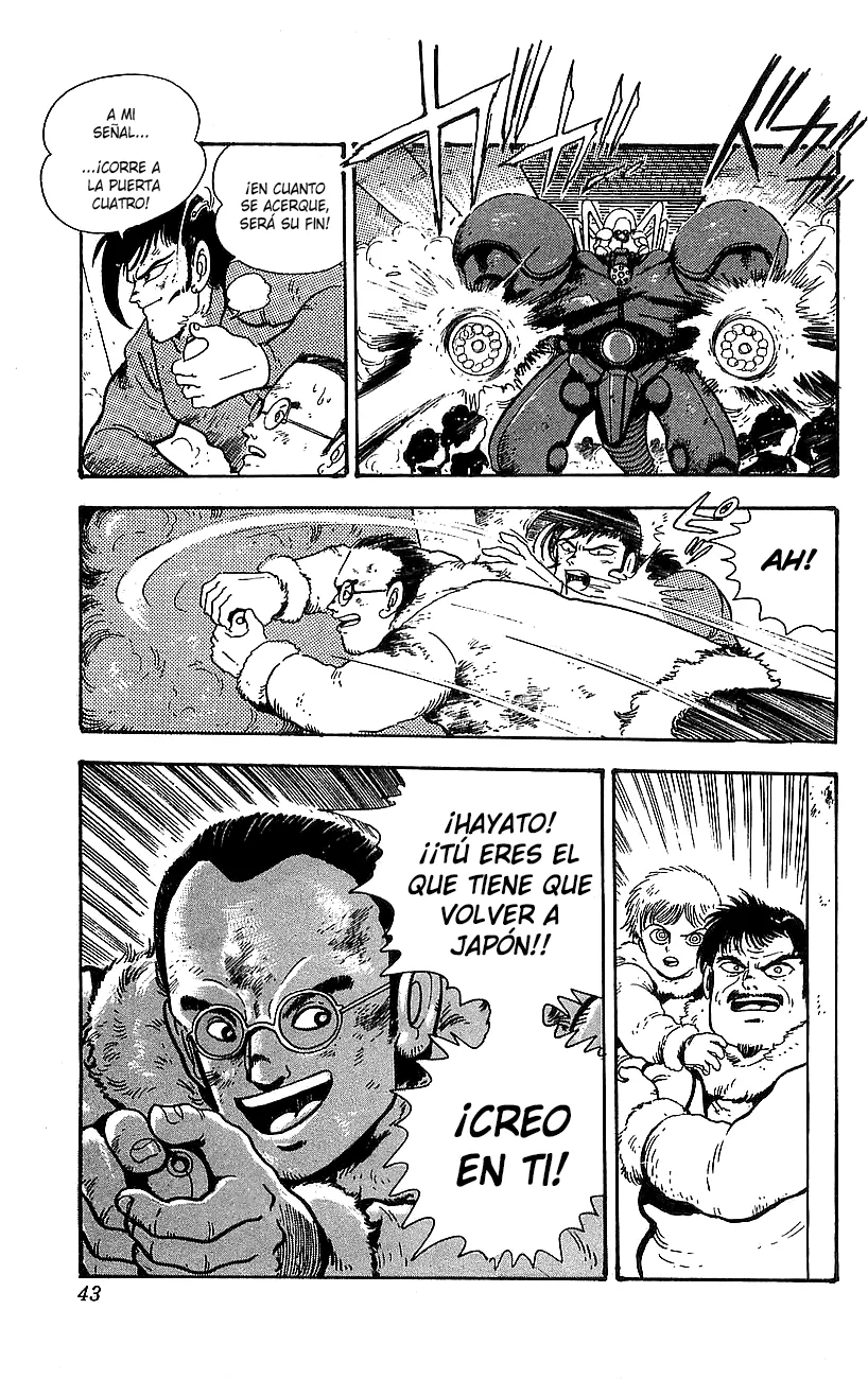 Getter Robo Go capítulo 5, página 34
