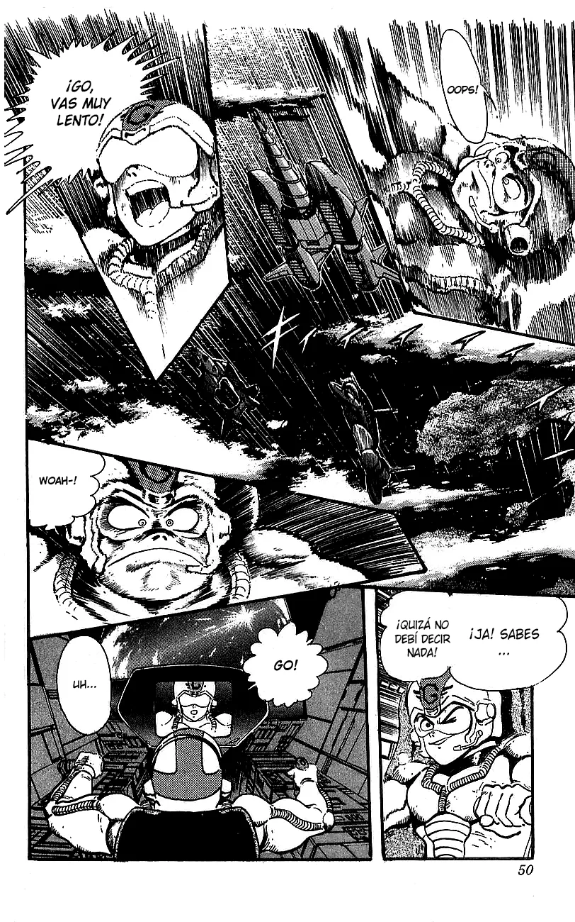 Getter Robo Go capítulo 5, página 41
