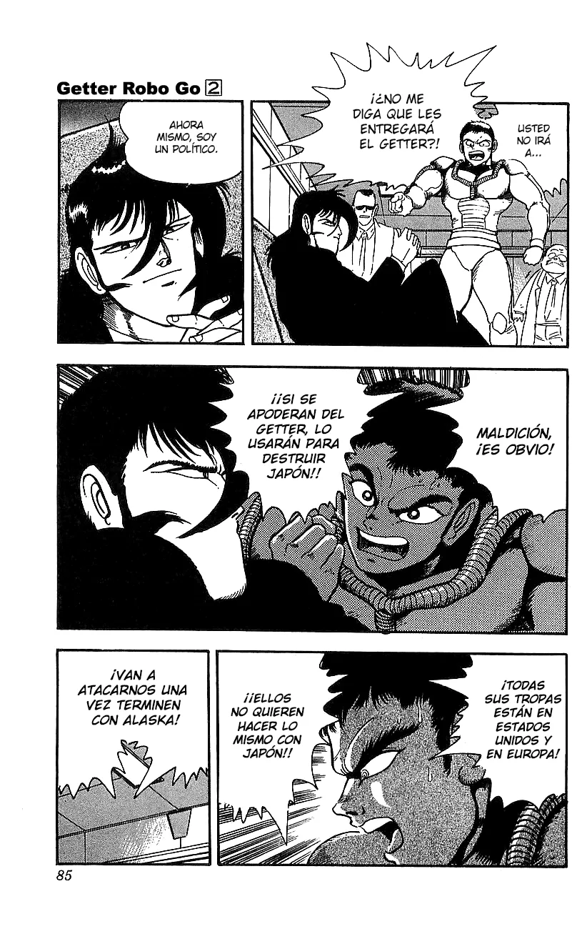 Getter Robo Go capítulo 6, página 21