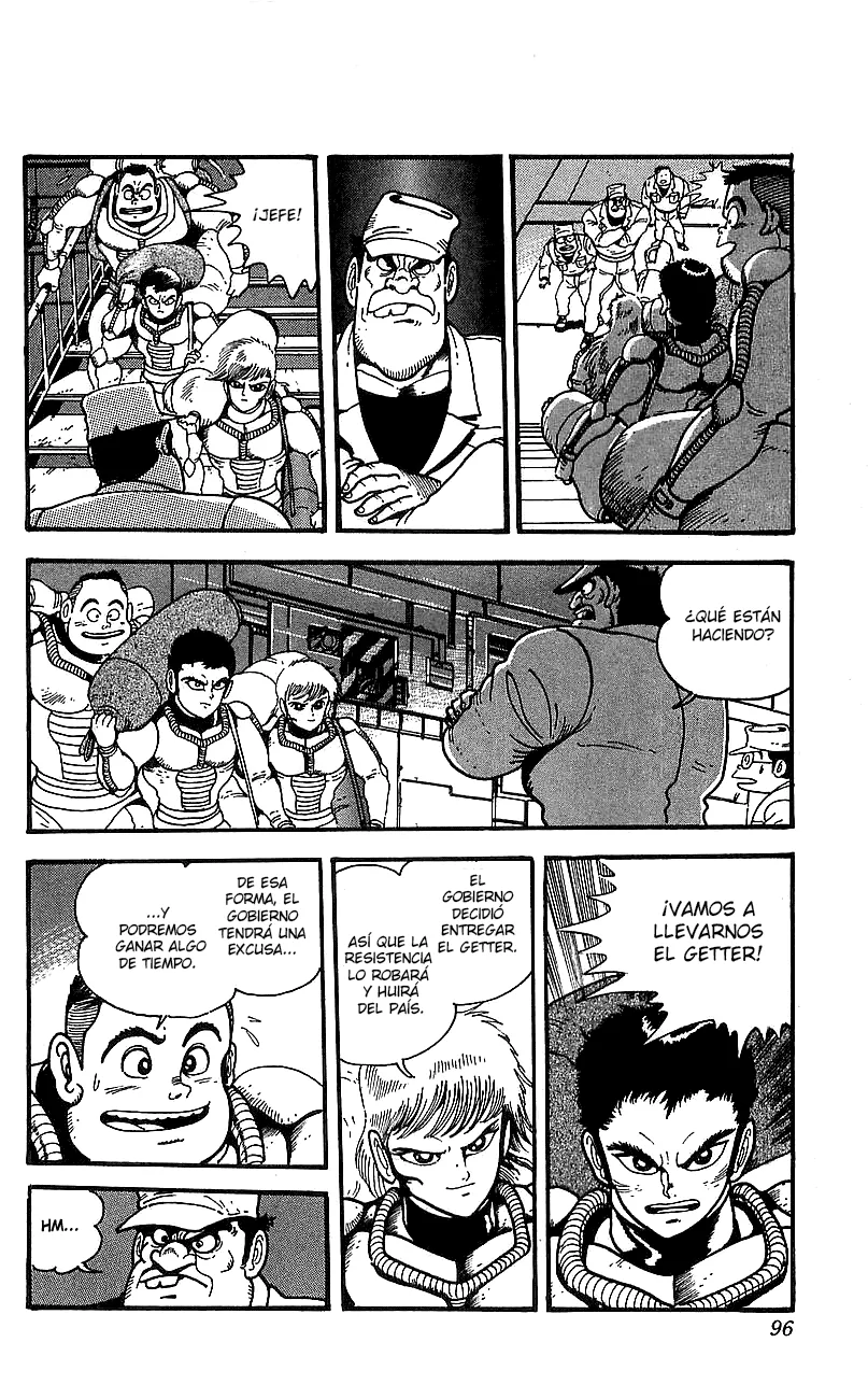 Getter Robo Go capítulo 6, página 32