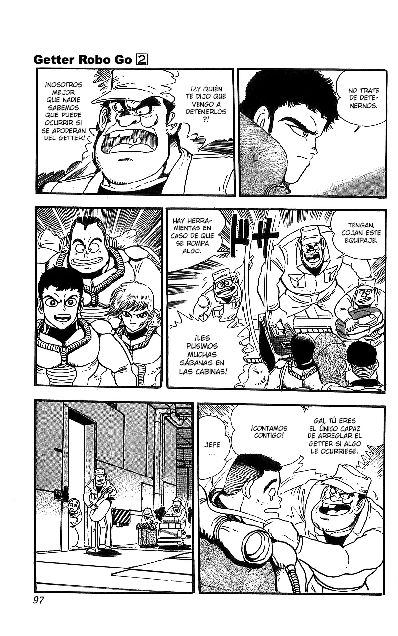 Getter Robo Go capítulo 6, página 33