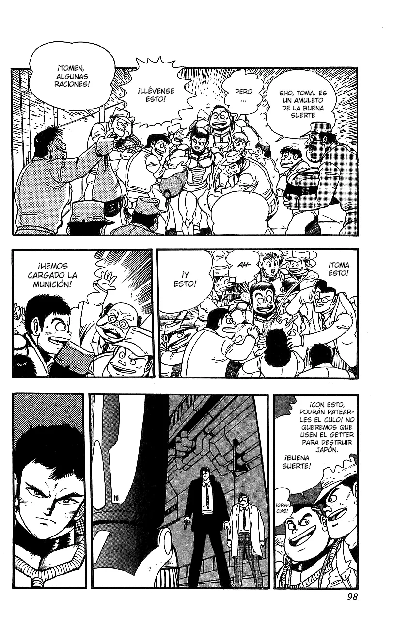 Getter Robo Go capítulo 6, página 34