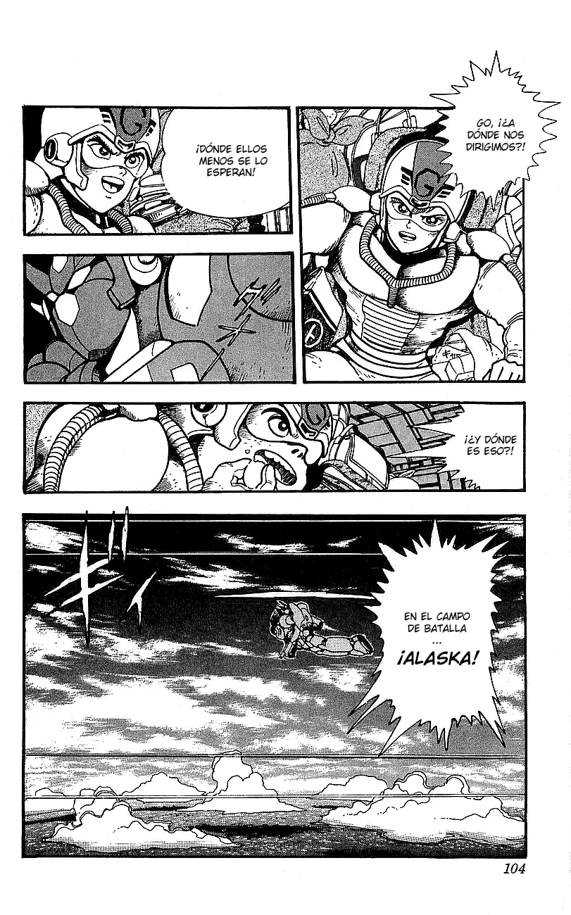 Getter Robo Go capítulo 6, página 40