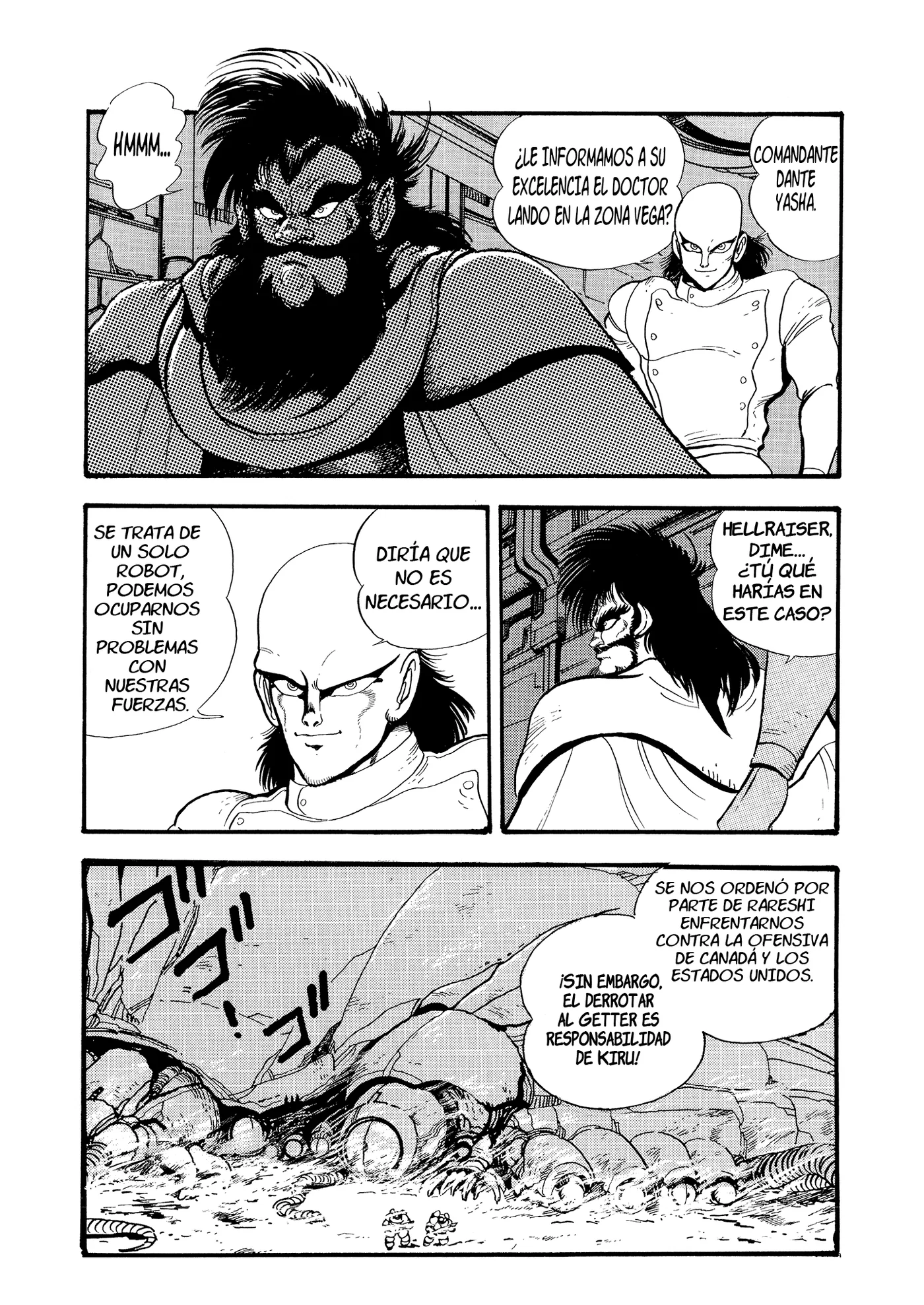 Getter Robo Go capítulo 7, página 21