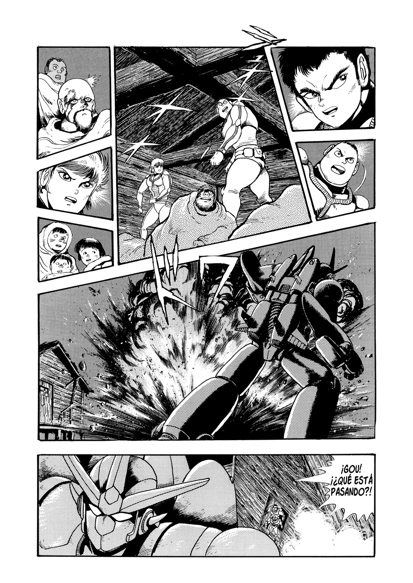 Getter Robo Go capítulo 7, página 32