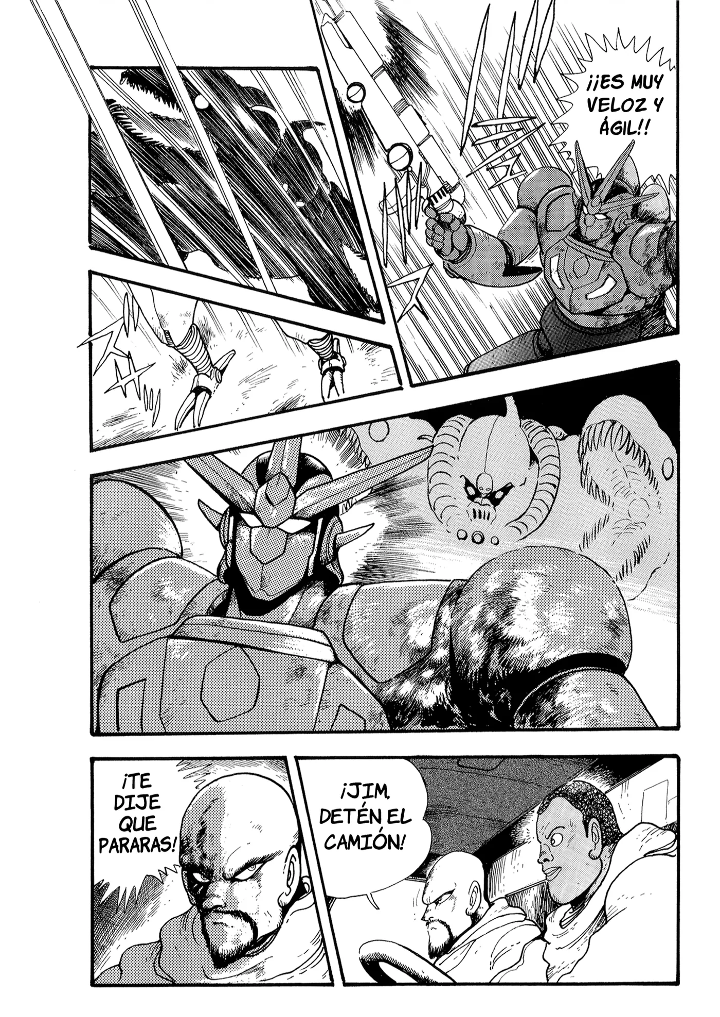 Getter Robo Go capítulo 7, página 40