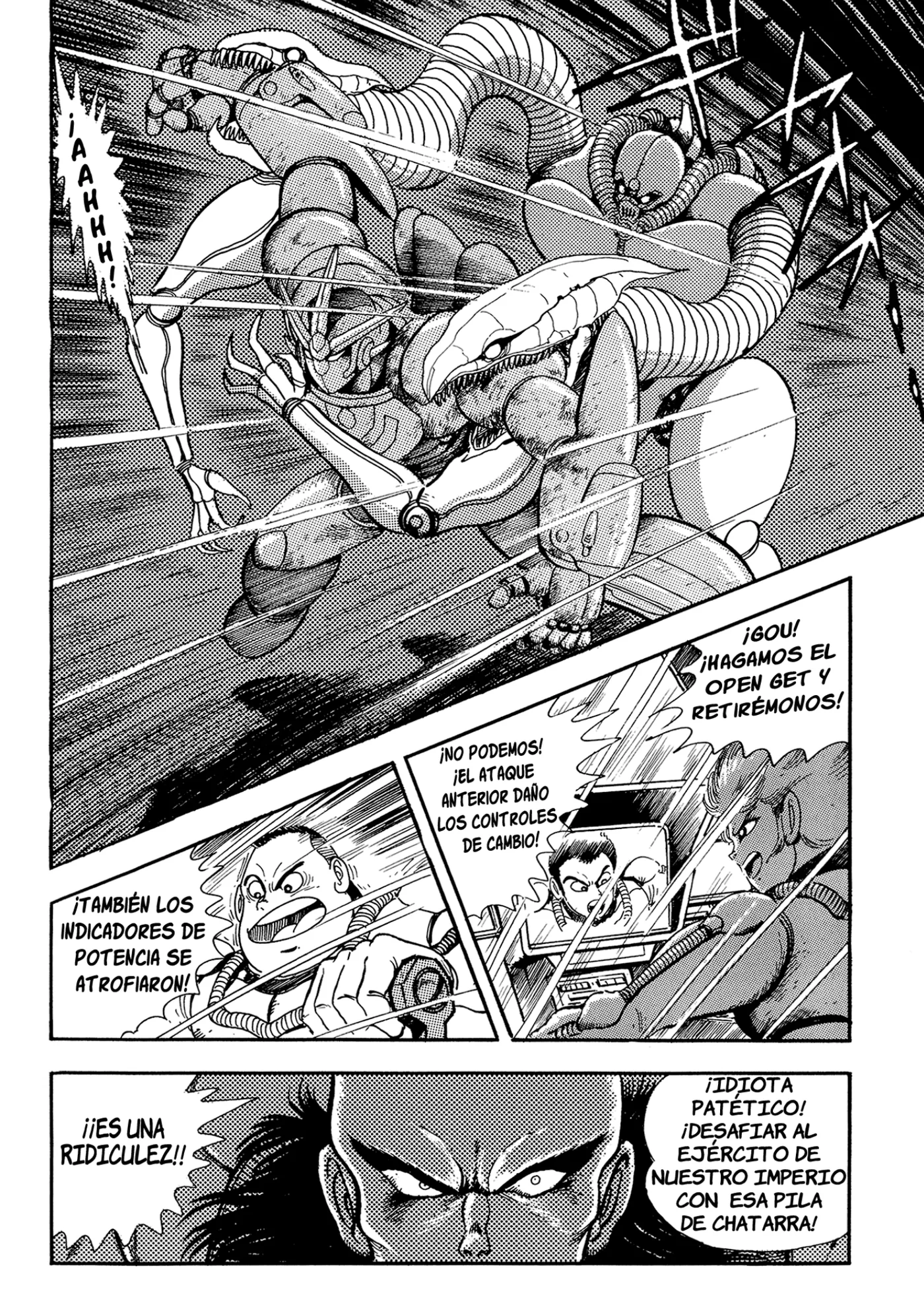 Getter Robo Go capítulo 7, página 41