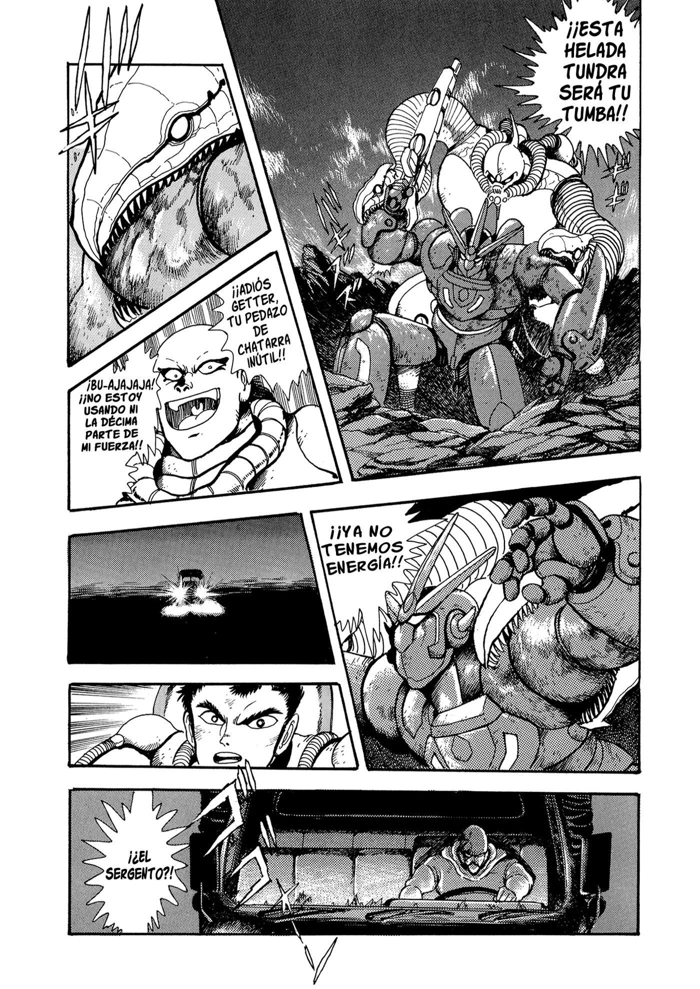 Getter Robo Go capítulo 7, página 42