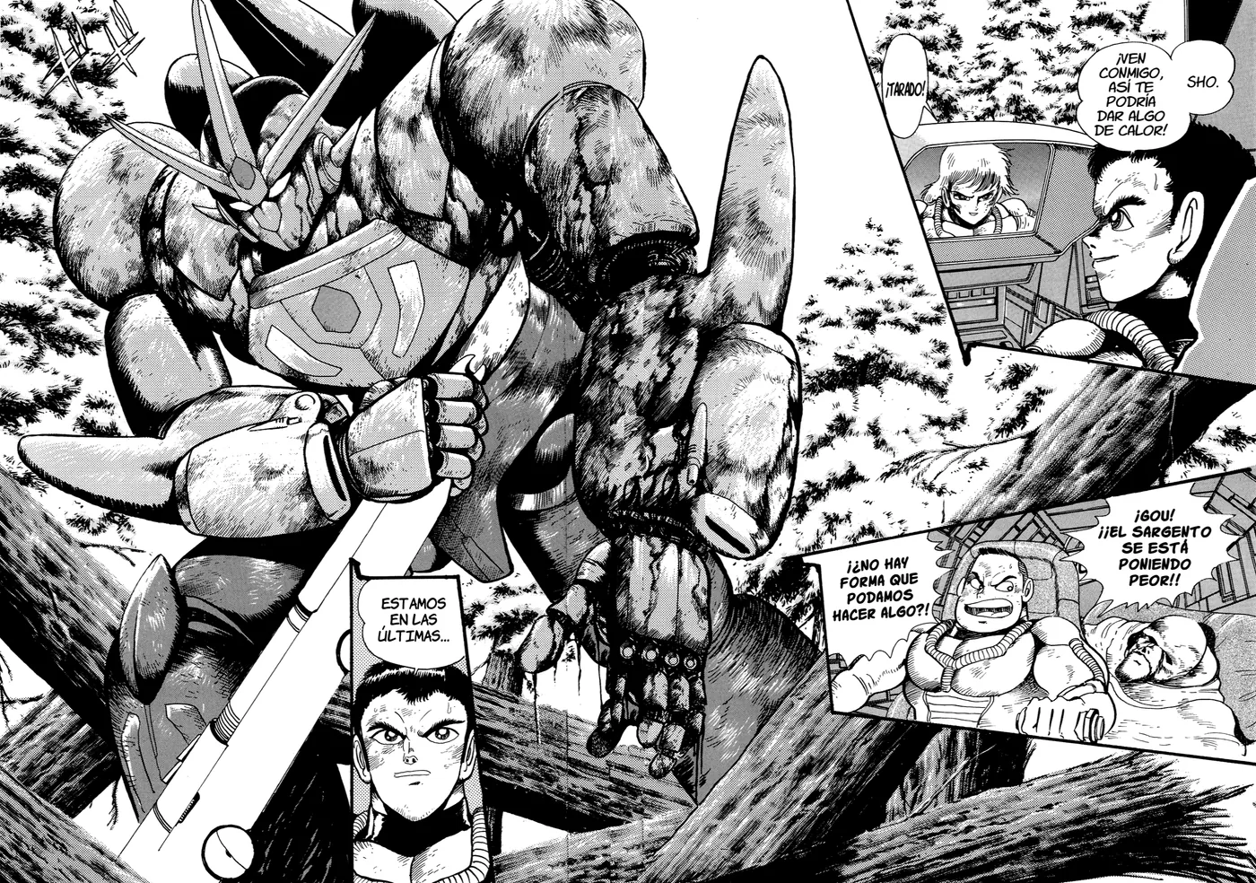 Getter Robo Go capítulo 8, página 2