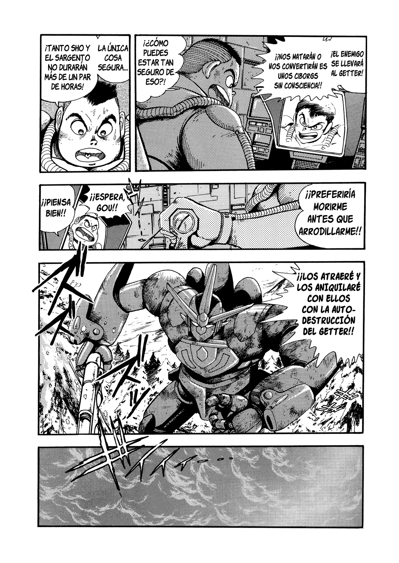 Getter Robo Go capítulo 8, página 5