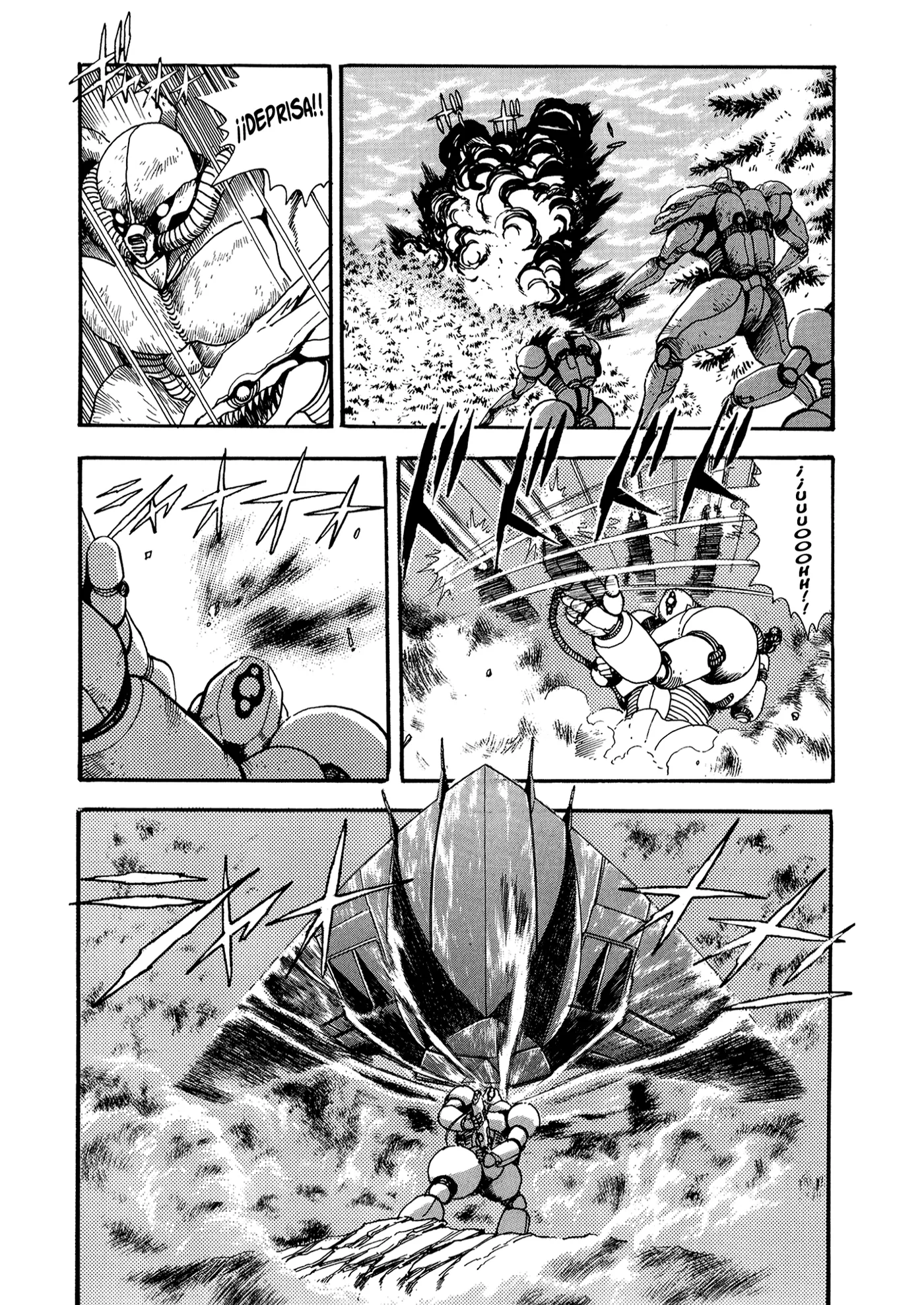 Getter Robo Go capítulo 8, página 19